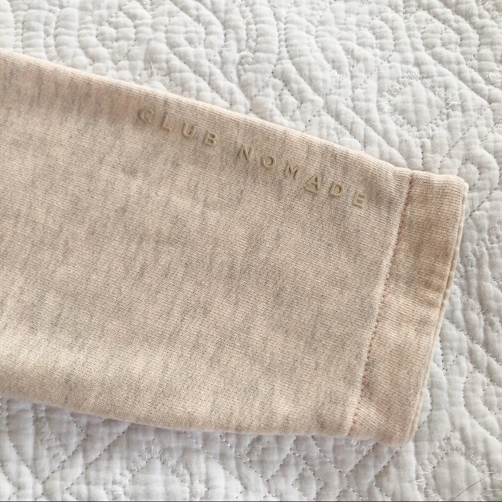 Scotch & Soda Club Nomade Pink Cream Blend Hoodie